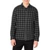 Amazon Essentials Men's Flannel Shirts Long Sleeve, Slim-Fit Button Down Plaid, Black Charcoal Buffalo Plaid, Small view 1