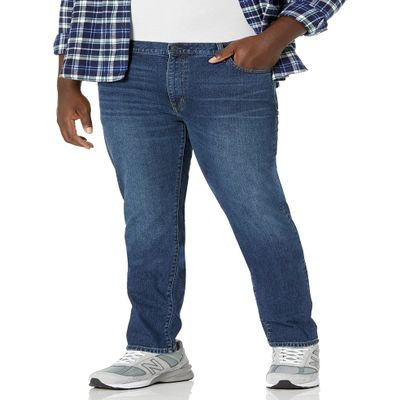 Amazon Essentials Men's Skinny-Fit Stretch Jean - Discontinued Colors, Medium Wash, 30W x 34L