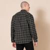 Amazon Essentials Men's Long-Sleeve Flannel Shirt, Charcoal Buffalo Plaid, X-Large view 3