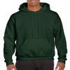 Fashion Gildan 12500 Hooded Sweatshirt Forest Green Medium view 1