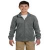 Harriton Youth M990Y Full-Zip Fleece Red Medium view 2