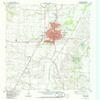 YellowMaps Bonham TX topo map, 1:24000 Scale, 7.5 X 7.5 Minute, Historical, 1984, Updated 1985, 26.9 x 23 in - Tyvek view 1