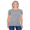 Threadfast Apparel 202A Ladies Triblend Tee Grey Triblend Large view 1