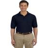 Harriton M265P Mens Easy Blend Polo with Pocket Navy Large view 1