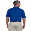 Harriton M200 Mens Ringspun Cotton Pique S-Sleeve Polo True Royal XX-Large view 2