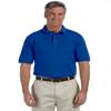 Harriton M200 Mens Ringspun Cotton Pique S-Sleeve Polo True Royal XX-Large view 4