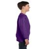 Fashion Gildan 5400B Youth 100% Cotton L Sleeve Tee Purple Medium view 4