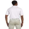 Harriton M315 Mens Polytech Polo White XXX-Large view 4
