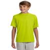 A4 NB3142 Youth Cooling Performance Tee Safety Yellow X-Large view 1