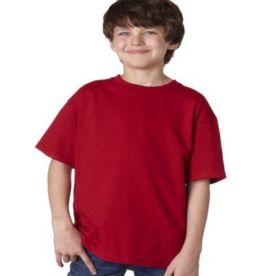 Fashion Gildan 2000B Youth T Shirt Cherry Red Medium