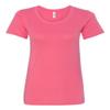 Next Level N1510 Ladies Ideal Crew Tee Hot Pink X-Large view 1