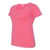 Next Level N1510 Ladies Ideal Crew Tee Hot Pink X-Large view 2