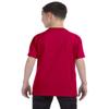 Fashion Gildan 5000B Youth 100% Cotton Tee Garnet Large view 4