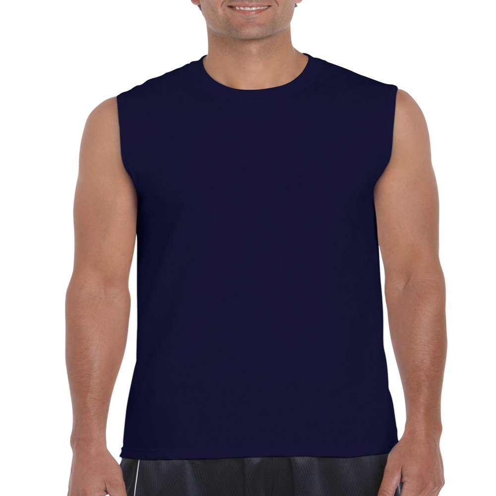 Gildan Fashion 5200 Heavy Adult Tank Top Navy X-Small