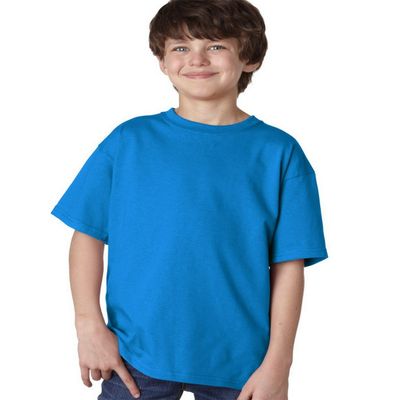 Fashion Gildan 2000B Youth T Shirt Sapphire Small