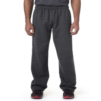 Fashion Gildan 18400 Sweatpants Dark Heather Small