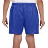 A4 NB5301 Youth Tricot-Lined 6 Mesh Shorts Royal Large view 4