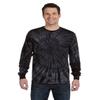 Tie-Dyed Tie-Dye CD2000 100% Cotton L-Sleeve T-Shirt Spider Black XXX-Large view 2