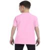 Fashion Gildan 5000B Youth 100% Cotton Tee Light Pink Small view 4