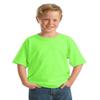 Fashion Gildan 5000B Youth 100% Cotton Tee Neon Green Small view 1