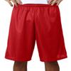 A4 A4 N5296 Adult Tricot-Lined 9 Mesh Shorts Scarlet Red XX-Large view 1