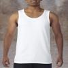 Fashion Gildan 5200 Heavy Adult Tank Top White XXX-Large view 3