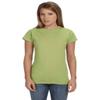 Fashion Gildan 64000L Ladies Softstyle T Shirt Purple Large view 2