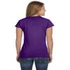 Fashion Gildan 64000L Ladies Softstyle T Shirt Purple Large view 4