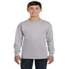 Fashion Gildan 5400B Youth 100% Cotton L Sleeve Tee Sport Grey X-Small view 3
