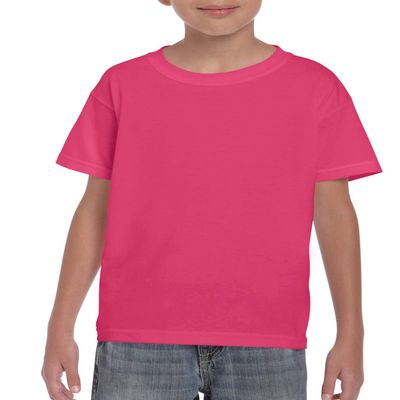Fashion Gildan 8000B Youth Tee Heliconia Small
