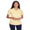 Harriton M570W Ladies Bahama Cord Shirt Sand Large view 1