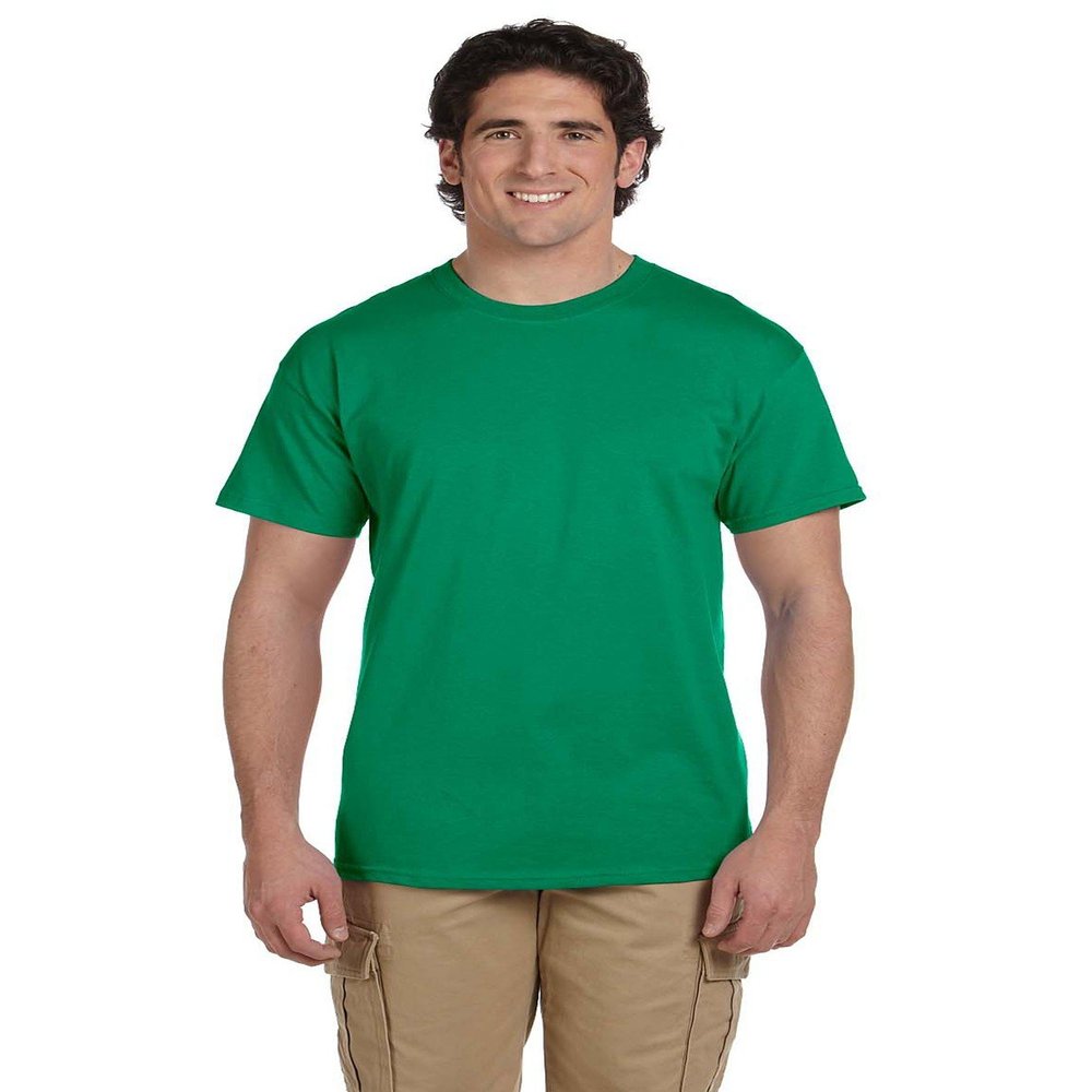 Fashion Gildan 2000 Adult Cotton T-Shirt Kelly Small