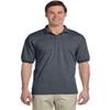 Fashion Gildan G8800 Jersey Polo Dark Heather 4X-Large view 1