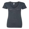 Next Level 6740 Triblend Deep-V Tee Vintage Navy XX-Large view 1