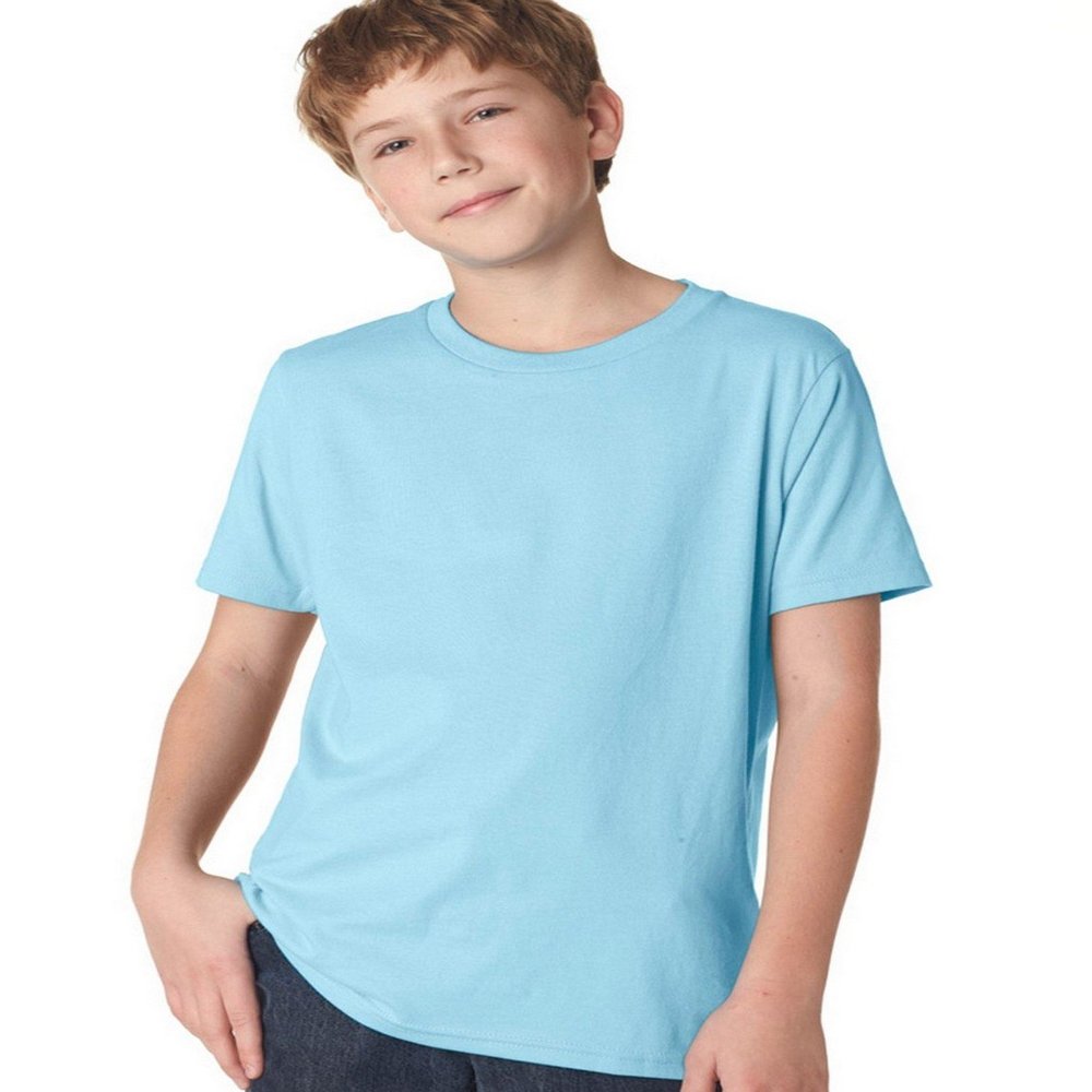 Next Level 3310 Premium Short Sleeve Crew Tee Light Blue Large