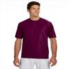 A4 N3142 Adult Cooling Performance Tee Maroon Medium view 3