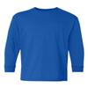 Fashion Gildan 5400B Youth 100% Cotton L Sleeve Tee Royal X-Large