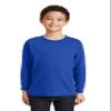Fashion Gildan 5400B Youth 100% Cotton L Sleeve Tee Royal X-Large view 3