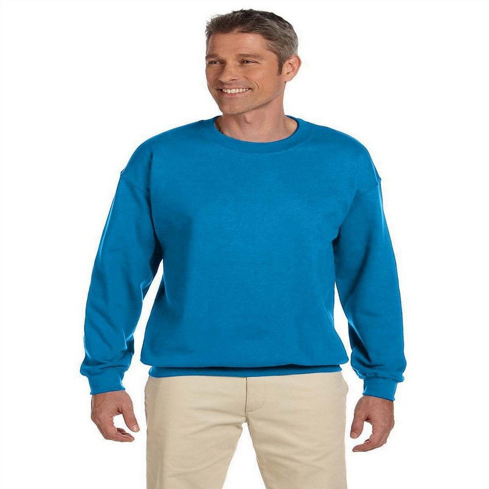 Fashion Gildan 18000 Adult Sweatshirt Sapphire XX-Large