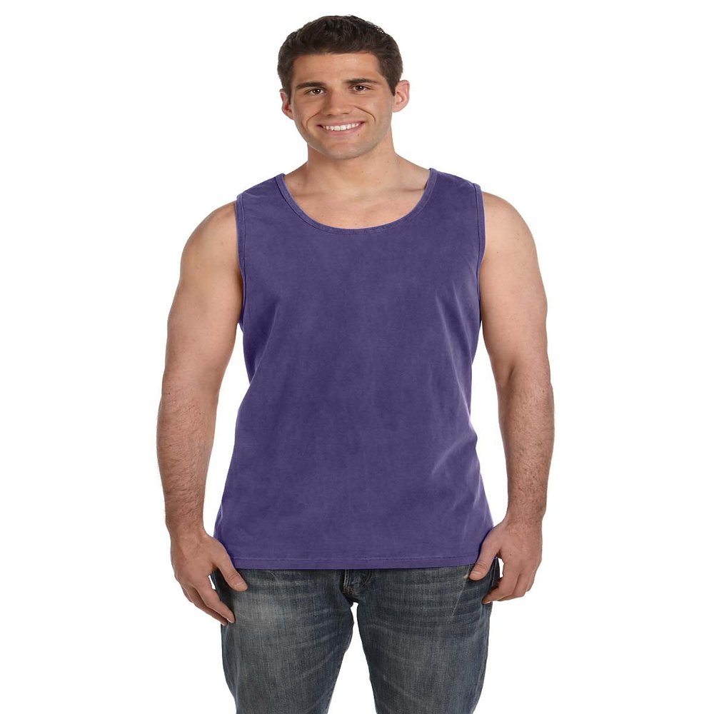 Comfort Colors Chouinard 9360 Adult Garment-Dyed Tank Top Grape XX-Large