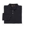 Harriton M265L Mens Easy Blend Polo Black Medium view 1