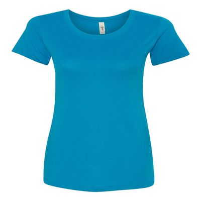 Next Level N1510 Ladies Ideal Crew Tee Turquoise Medium