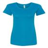Next Level N1510 Ladies Ideal Crew Tee Turquoise Medium view 1
