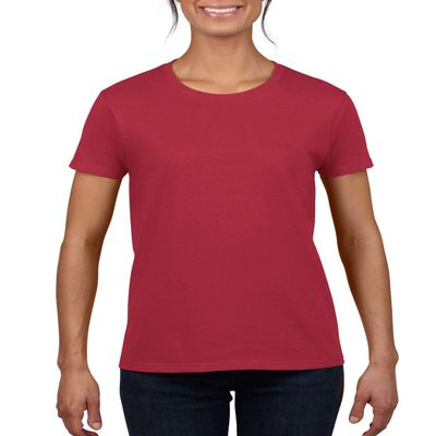 Fashion Gildan 2000L Ladies T-Shirt Cardinal Red XX-Large