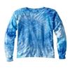 Tie-Dyed Tie-Dye CD2000 100% Cotton L-Sleeve T-Shirt Blue Jerry Small view 1