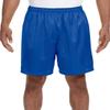 A4 N5293 Adult Tricot-Lined 7 Mesh Short Royal Large view 1