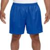 A4 N5293 Adult Tricot-Lined 7 Mesh Short Royal Large view 3