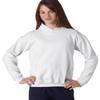 Fashion Gildan 18500B Youth Fleece Hood White X-Large view 1