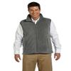 Harriton M985 Fleece Vest Charcoal Small view 3