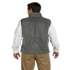 Harriton M985 Fleece Vest Charcoal Small view 4